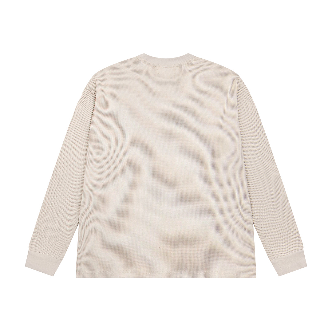 AMIRI 168 Wide Version Model Long Sleeve Black Apricot Light Grey S M L XL 601# - Image 27