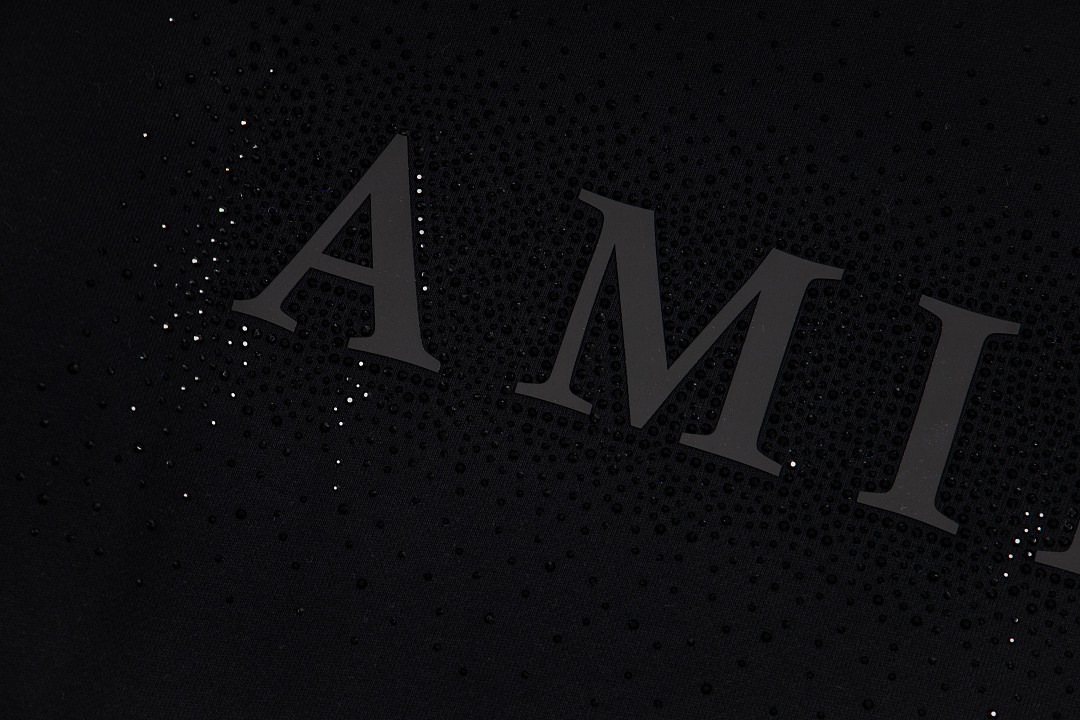 AMIRI 218 Wide Version Model Long Sleeve Black White S M L XL 606# - Image 31