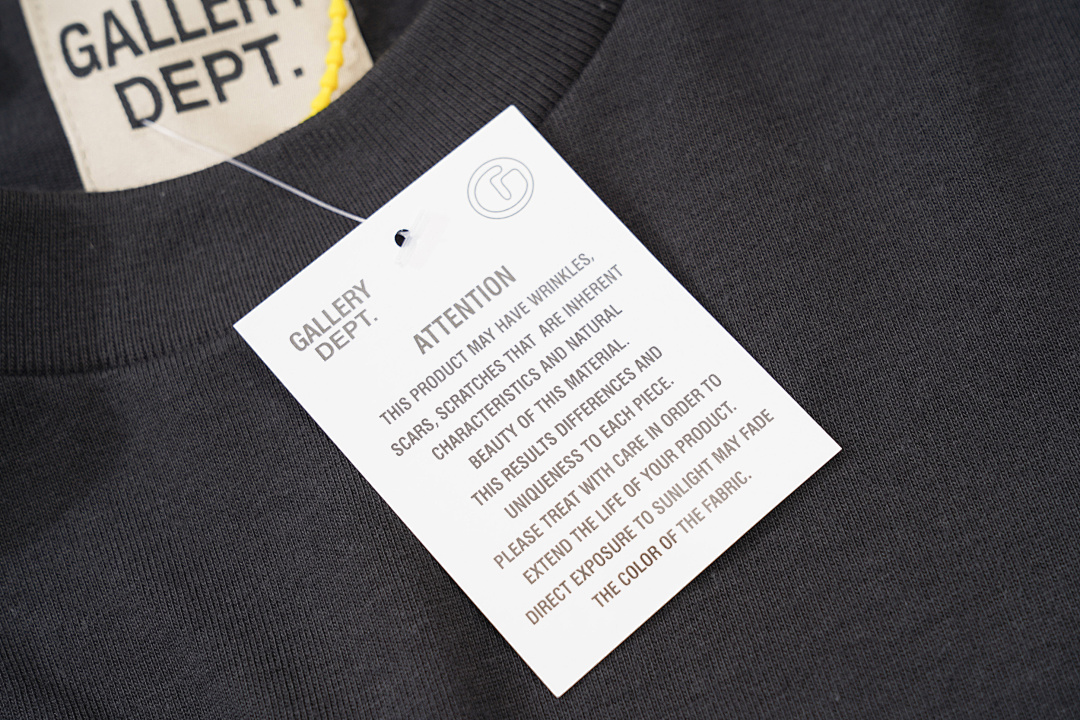 Gallery Dept 118 Gallery Dept. Vintage Print Short Sleeve T Black S-XL 3930# - Image 13