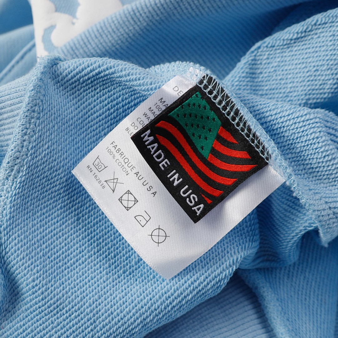 Unbranded 218 DENIM TEARS Cotton Floral Print Black Grey Blue Green Purple Red Orange Color Pink White Sky Coffee S-XL 6688# - Image 104