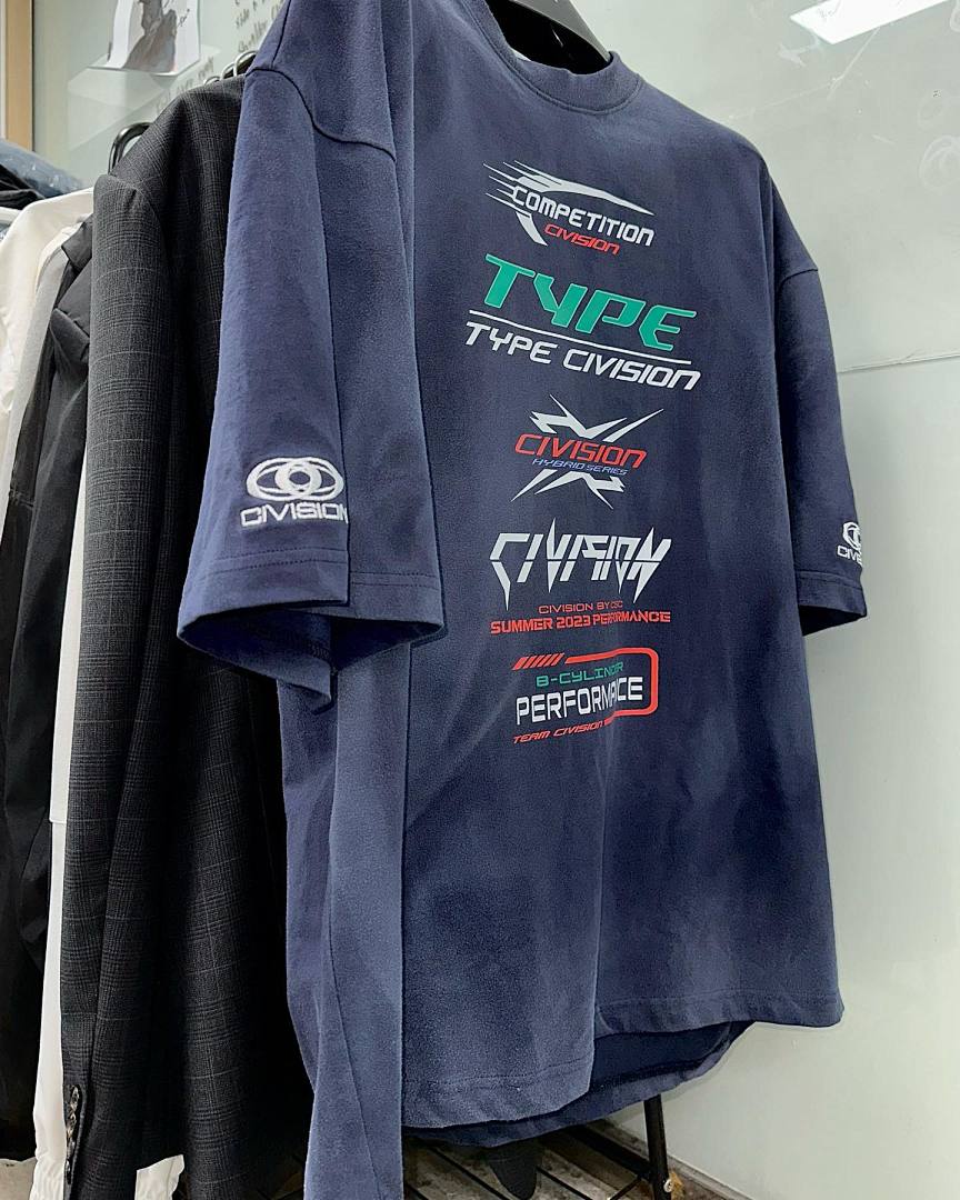 On Running 118 CIVISION By CSC Print Short Sleeve T Black Grey Blue 1 2 3 3408# - Image 39