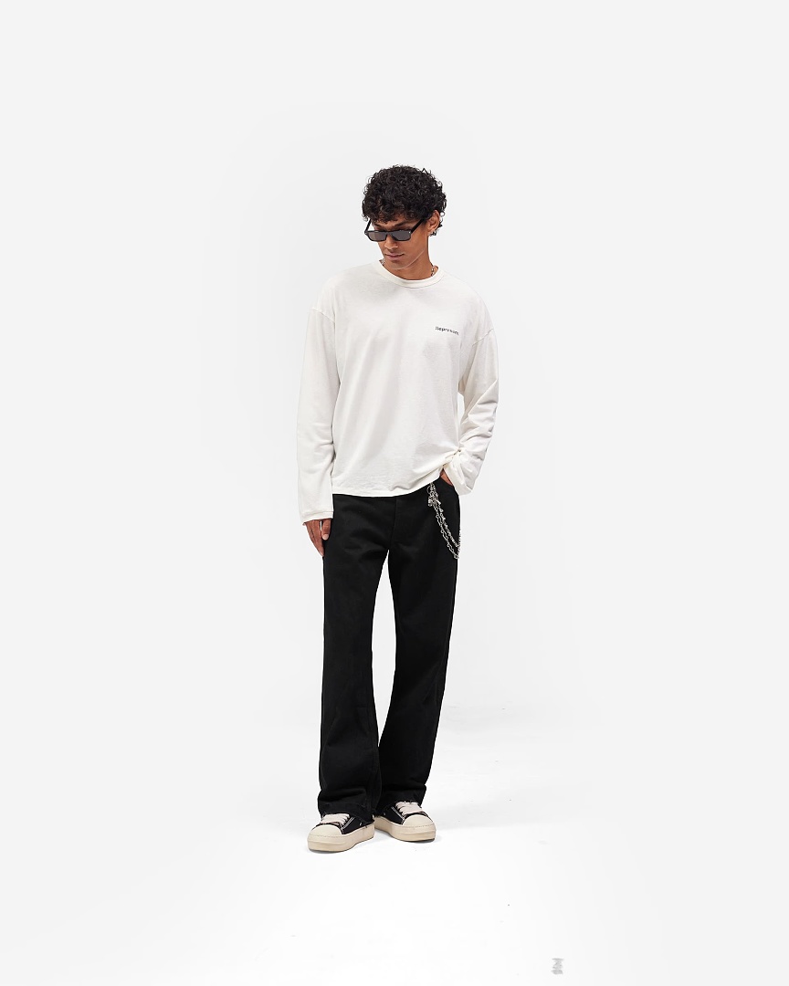 Represent 138 Represent High Long Sleeve : White S M L - Image 16