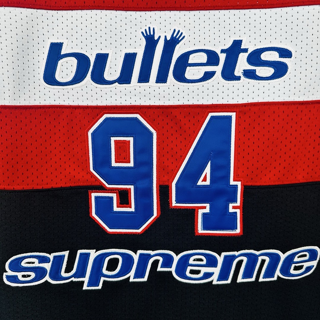 Supreme 268 Mitchell & Ness SS26 Basketball Jersey Bullets Black S-XL - Image 9