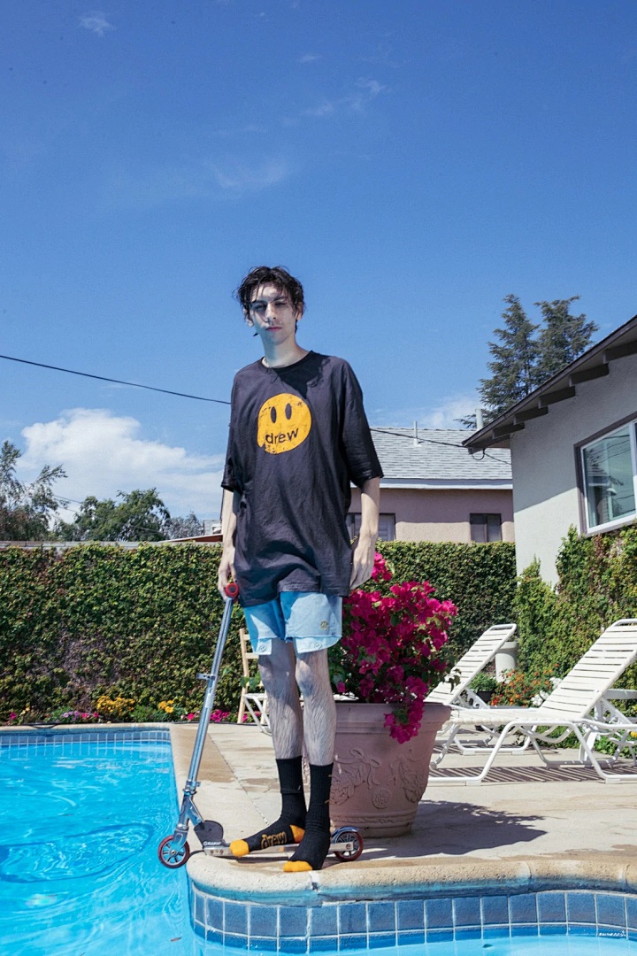 Drew House 108 DREW HOUSE MASCOT SS TEE Khaki Vintage Print Short Sleeve T Metallic Grey S M L - Image 17