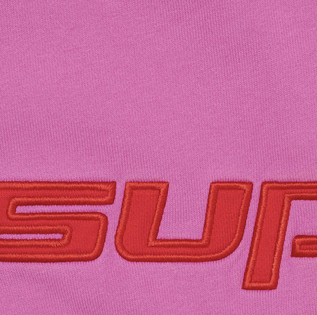 Supreme 368 ZIP UP HOODED SWEATSHIRT Buckle Embroidered Black Light Blue Red S-XL - Image 8