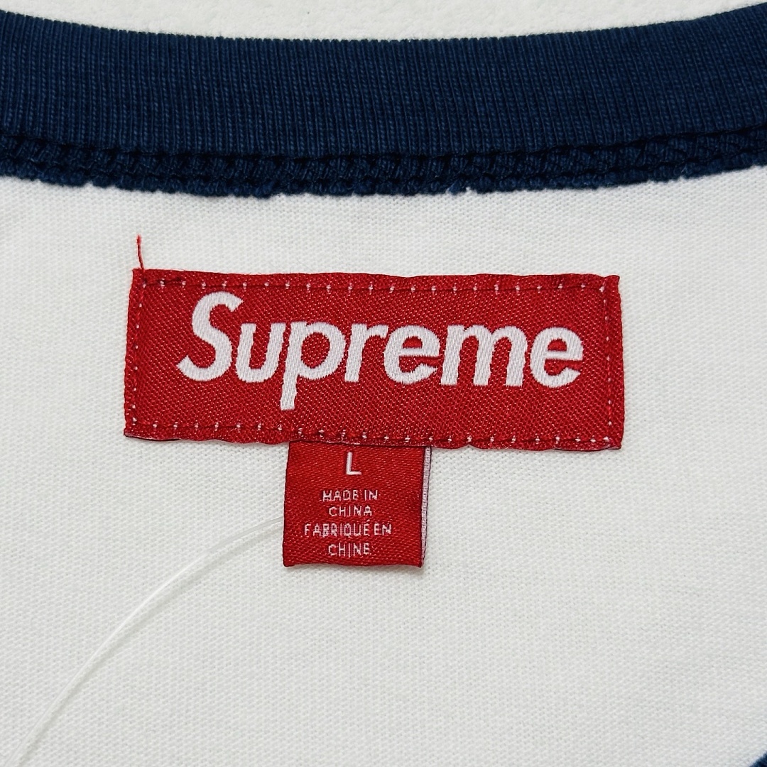 Supreme 148 F*CK T X MIKE KELLEY Collab SS26 RINGER S/S TOP Short Sleeve TEE White S - Image 11
