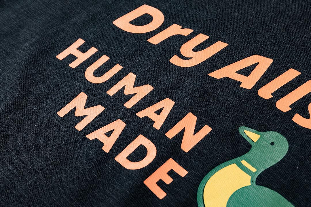 Human Made 138 HUMAN MADE GRAPHIC T-SHIRT 26SS Cotton Short Sleeve T : Black White S M L - Image 9
