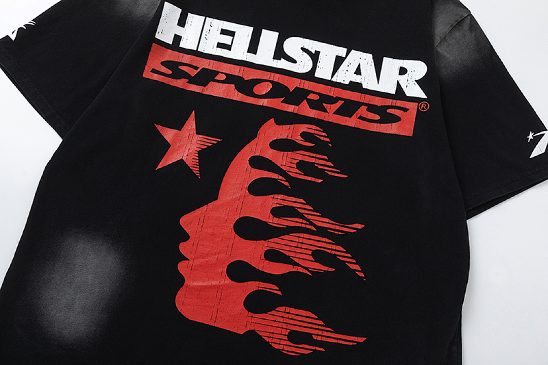 Hellstar 128 Hellstar Studios Family Tee Water Solid Cotton Short Sleeve T Black S-M-L-XL - Image 5