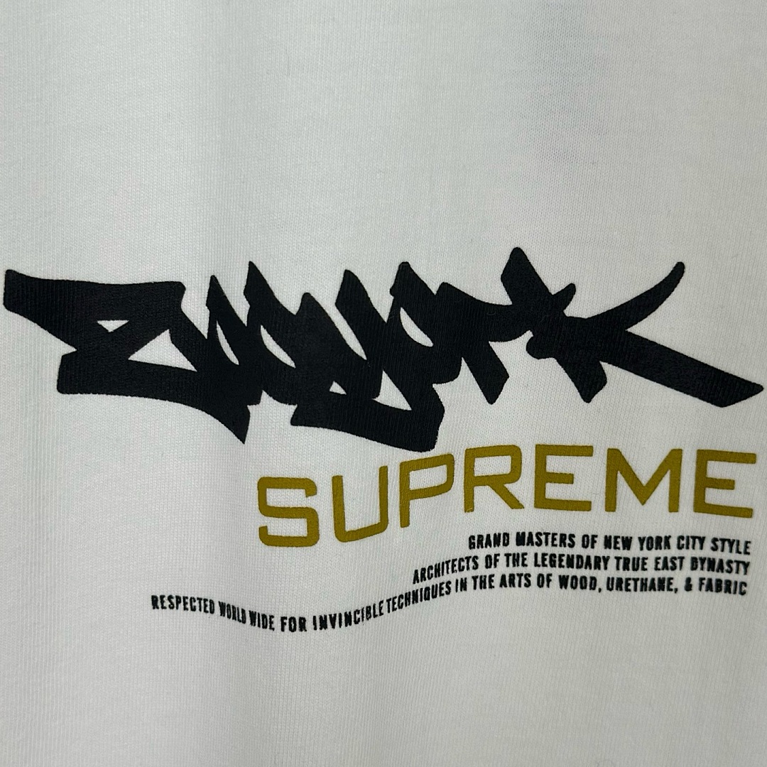 Supreme 128 SUP X ZOO YORK DYNASTY TEE Print Short Sleeve T Black White S-XL - Image 19