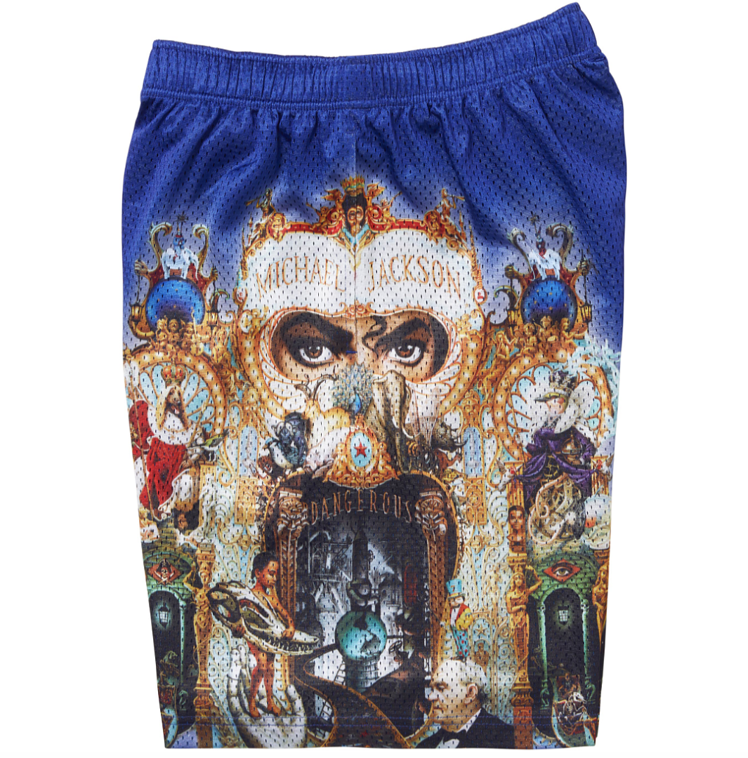 Supreme 268 MJ Short DANGEROUS MESH Black Blue White S-XL - Image 5