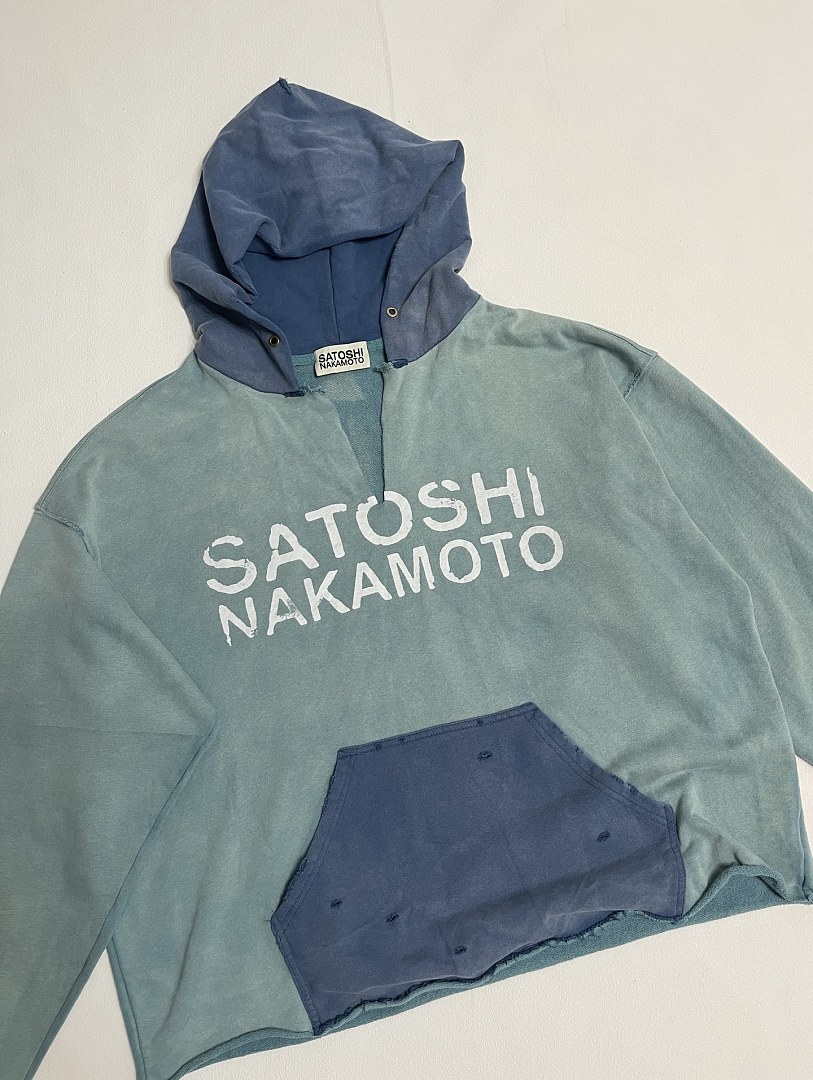 Unbranded 258 SatoshiNakamoto Destructo : Purple Green Washed Black S M L - Image 19