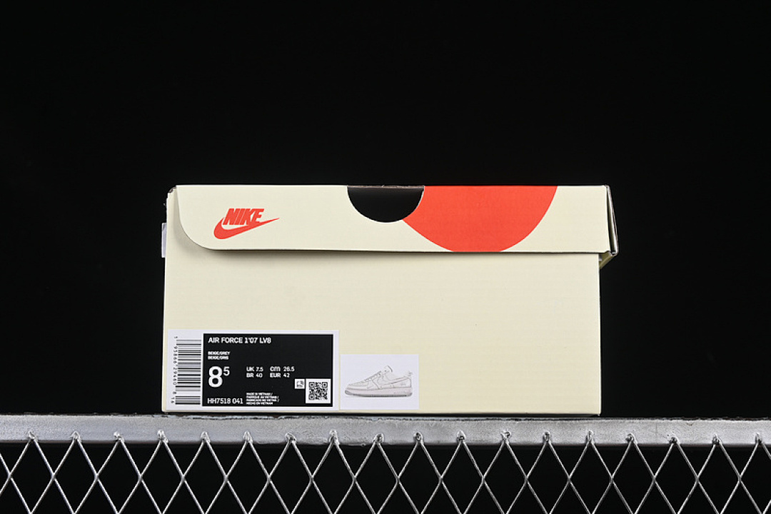 Nike [HH7518-041]-[AIR FORCE 1 07 LOW WHITE/GREY]-[WOMAN:36-39]-[MAN:40-45] - Image 12
