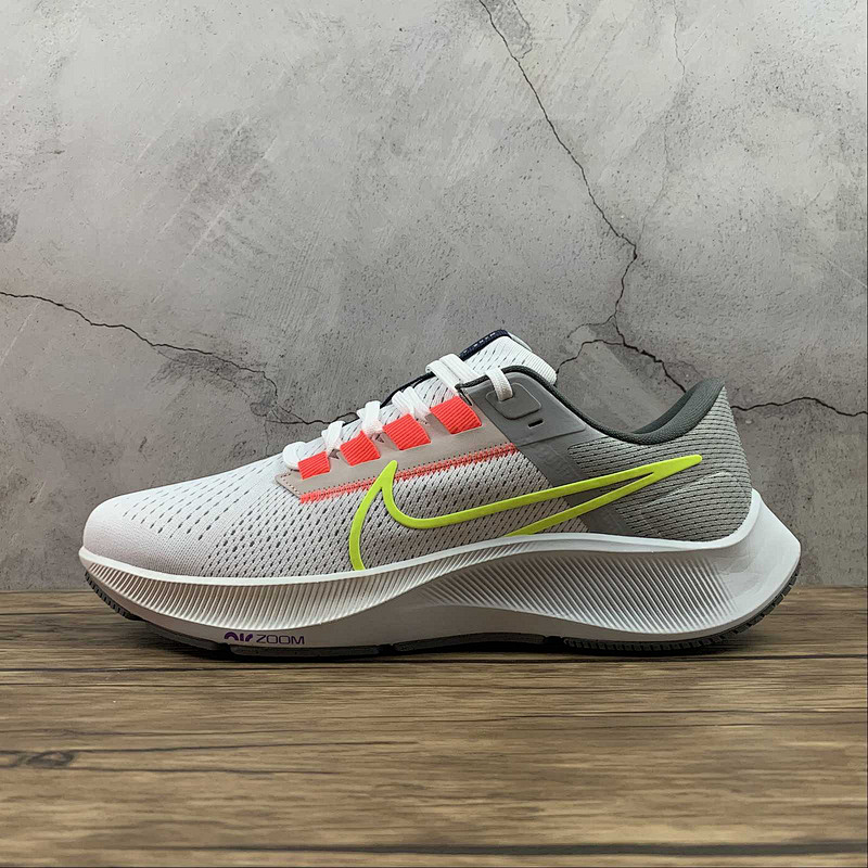 Nike Nike AIR ZOOM PEGASUS 38 LE GREEDY DARK SMOKE GREY/WHITE/FLASH CRIMSON/VOLT · DJ3128-001, photo 1