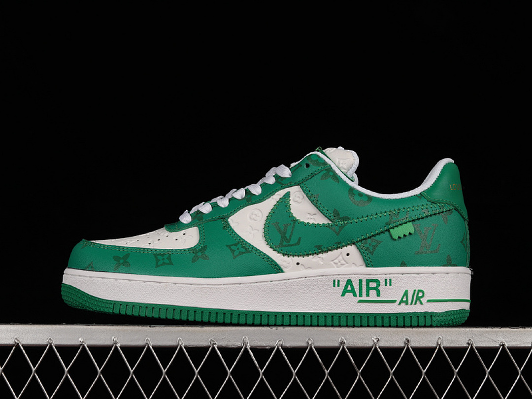 Nike [L3308-3]-[AIR FORCE 1 LOW 07 X L*V WHITE/GREEN/BLACK]-[WOMAN:36-39]-[MAN:40-46], photo 1