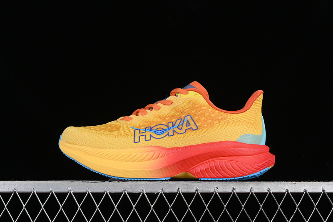 Chanel [1147790 PYS]-[HOKA ONE MACH 6 RED/BLUE/ORANGE]-[WOMAN:36-39]-[MAN:40-45] - Image 2
