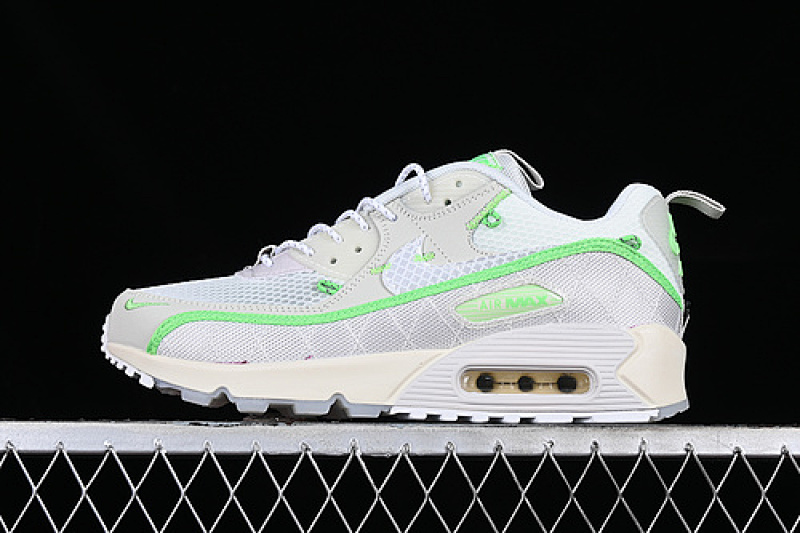 Nike AIR MAX 90 WHITE/GREY/SILVER/GREEN · CZ9078-010, photo 1