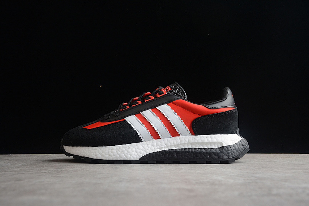 Unbranded [GW4212]-[RETROPY E5 SHOES CORE BLACK/CLOUD WHITE/VIVID RED]-[WOMAN:36-39]-[MAN:40-45], photo 1