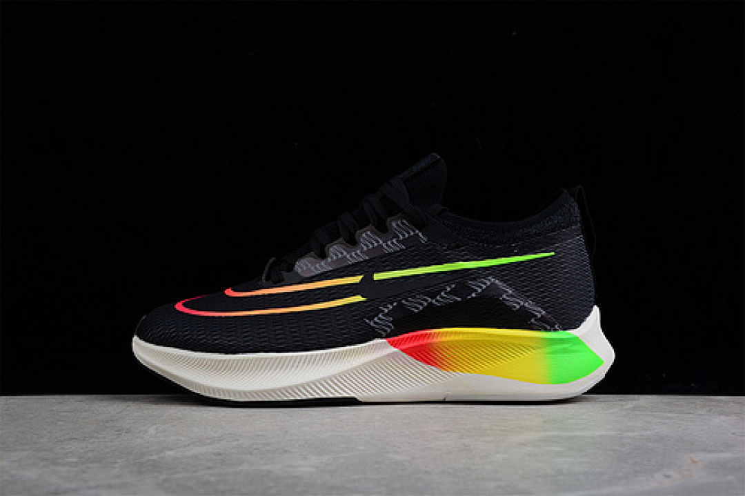 Unbranded [DQ4993-010]-[ZOOM FLY 4 BLACK/GREEN STRIKE/TOTAL ORANGE/VOLT]-[MAN:39-45], photo 1