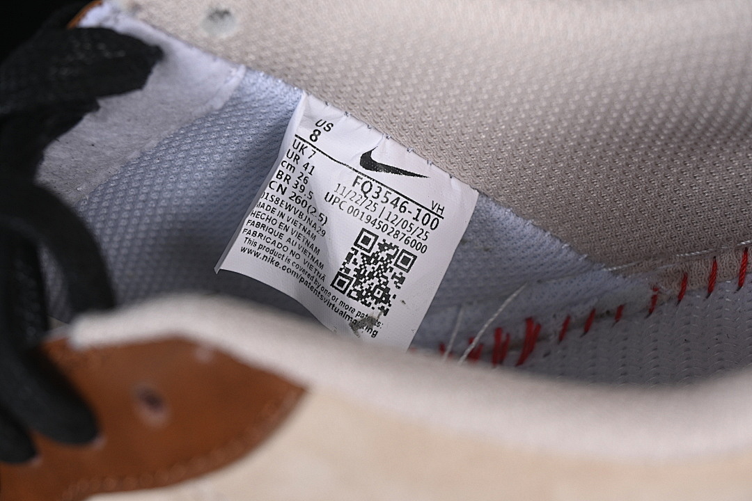 Nike [FQ3546-100]-[AIR FORCE 1 07 LOW BROWN/WHITE/BLACK]-[WOMAN:36-39]-[MAN:40-45] - Image 6