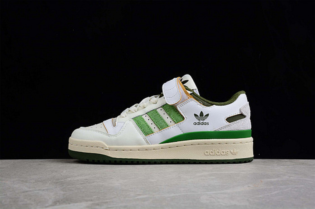 Unbranded [GX4536]-[FORUM 84 LOW SHOES CLOUD WHITE/BLACK/GREEN]-[WOMAN:36-39]-[MAN:40-44], photo 1