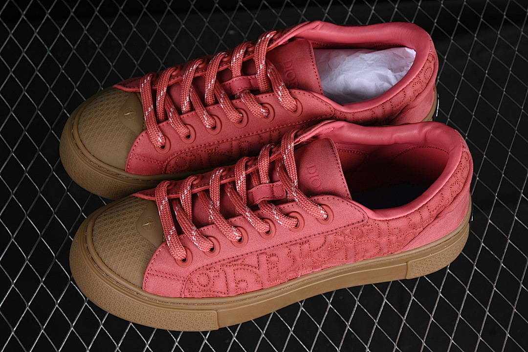 Dior [STONE ISLAND COLLABORATION SERIES OF CASUAL DAD SHOES RED/BROWN]-[MAN:40-46] - Image 11
