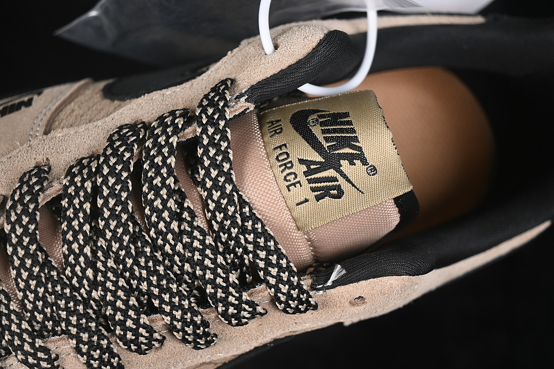 Nike [LD1999-028]-[AIR FORCE 1 07 LOW CASUAL SNEAKERS BROWN/BLACK]-[WOMAN:36-39]-[MAN:40-45] - Image 8
