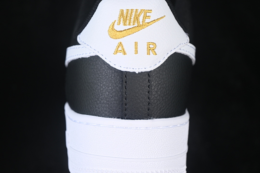 Nike [CZ0270-001]-[AIR FORCE 1 LOW 07 ESSENTIAL BLACK/WHITE/BLACK/BLACK]-[WOMAN:36-39]-[MAN:40-45] - Image 7