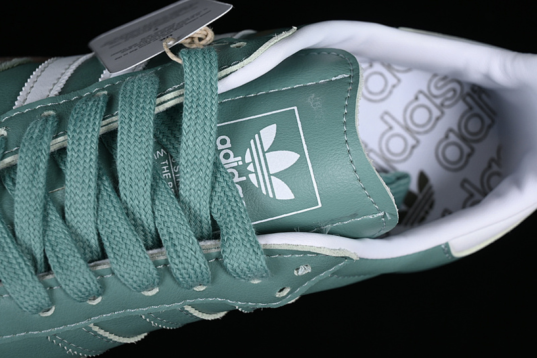 Adidas [IE7011]-[SAMBA VEGAN WHITE/GREEN/BROWN]-[WOMAN:35-39]-[MAN:40-45] - Image 9