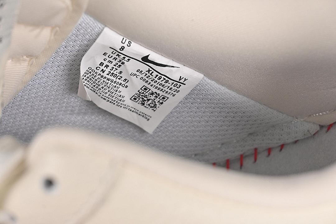 Nike [XL1978-103]-[AIR FORCE 1 07 LOW BEIGE/GREY]-[WOMAN:36-39]-[MAN:40-45] - Image 6