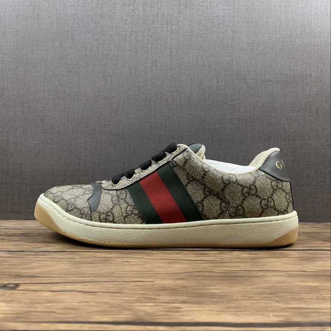 Gucci Gucci [ DISTRESSED LEATHER SNEAKER]-[MAN:39-44], photo 1