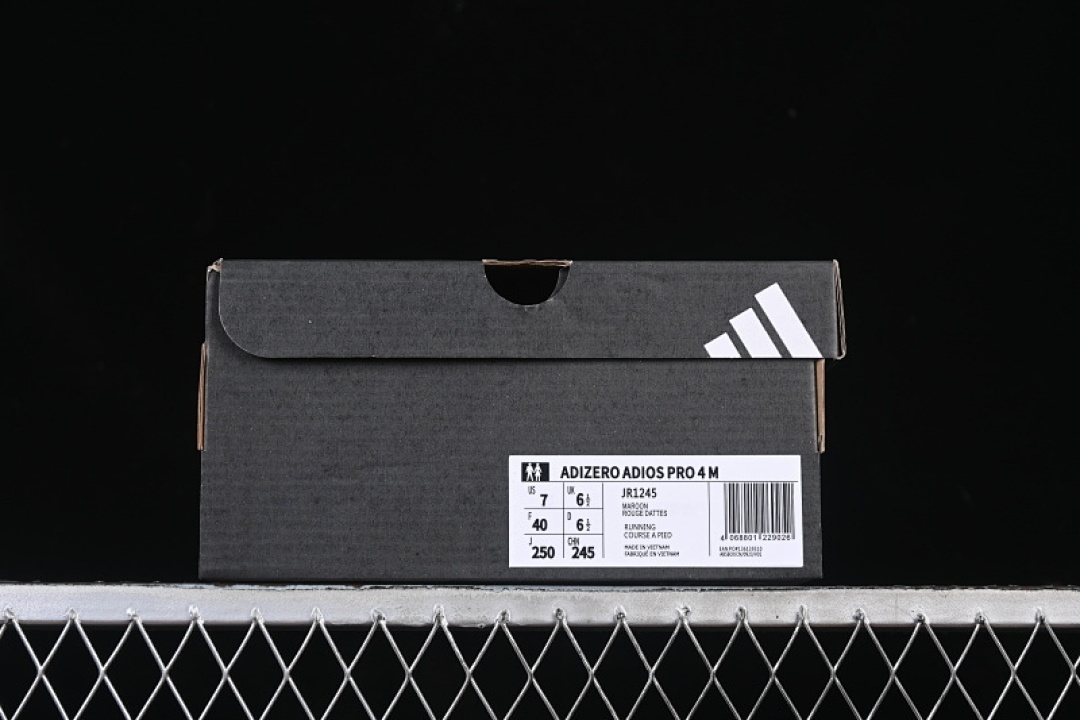 Adidas [JR1245]-[ADIZERO ADIOS 4 M WINE RED/WHITE]-[WOMAN:36-39]-[MAN:40-46] - Image 12