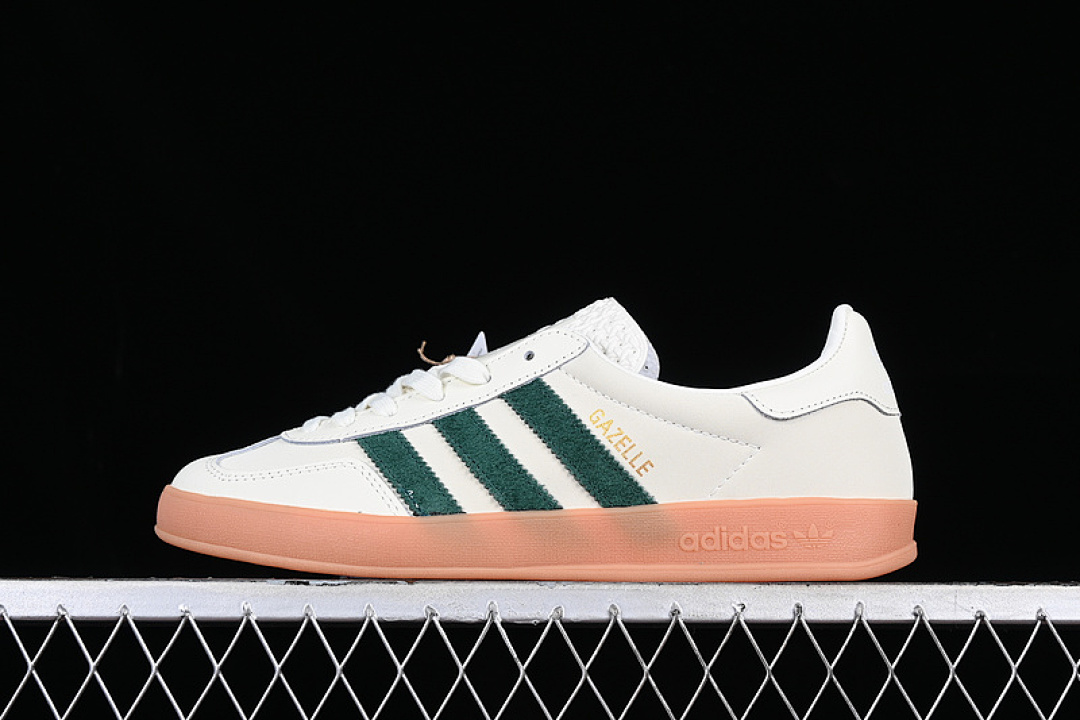Adidas Adidas ORIGINALS GAZELLE INDOOR BEIGE/GREEN · ID2567, photo 1
