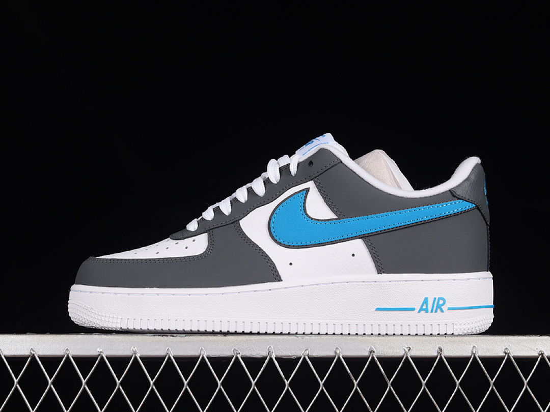Nike [FB3360-100]-[AIR FORCE 1 LOW 07 BLACK/WHITE/BLUE]-[WOMAN:36-39]-[MAN:40-45], photo 1