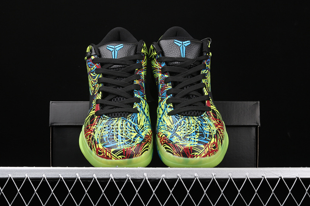 Nike [CV3469-001]-[KOBE 4 PROTRO WIZENARD MULTI-COLOR/BLACK-VOLT]-[MAN:40-46] - Image 4