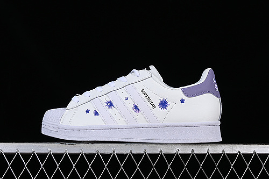 Purple Adidas SUPERSTAR WHITE/PURPLE · FQ1906, photo 1