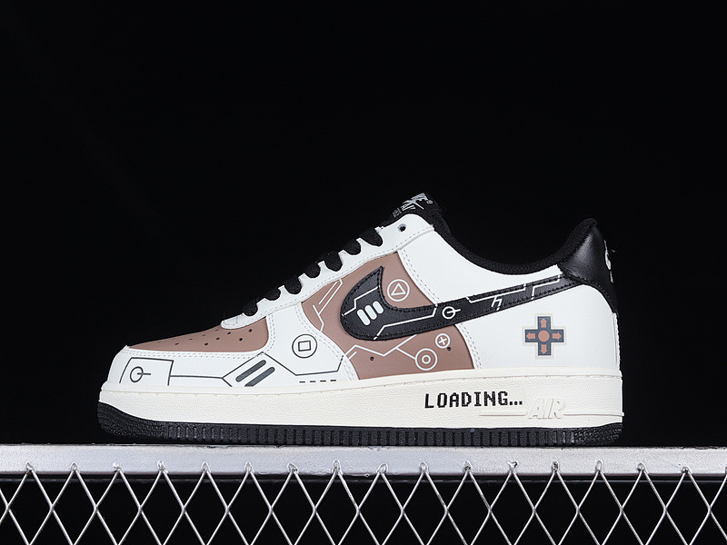 Nike Nike AIR FORCE 1 07 LOW PS5 WHITE/LIGHT BROWN/BLACK · CW2288-222, photo 1