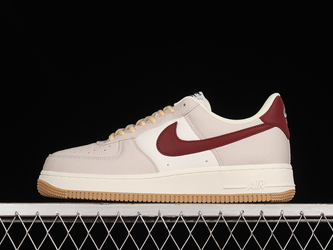 Nike [DG2296-019]-[AIR FORCE 1 LOW 07 OFF WHITE/RED/WHITE]-[WOMAN:36-39]-[MAN:40-45], photo 1