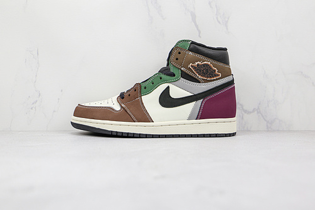 Jordan [DH3097-001]-[AIR JORDAN 1 HIGH HANDCRAFTED BLACK/ARCHAEO BROWN/DARK (CHOCOLATE]), photo 1