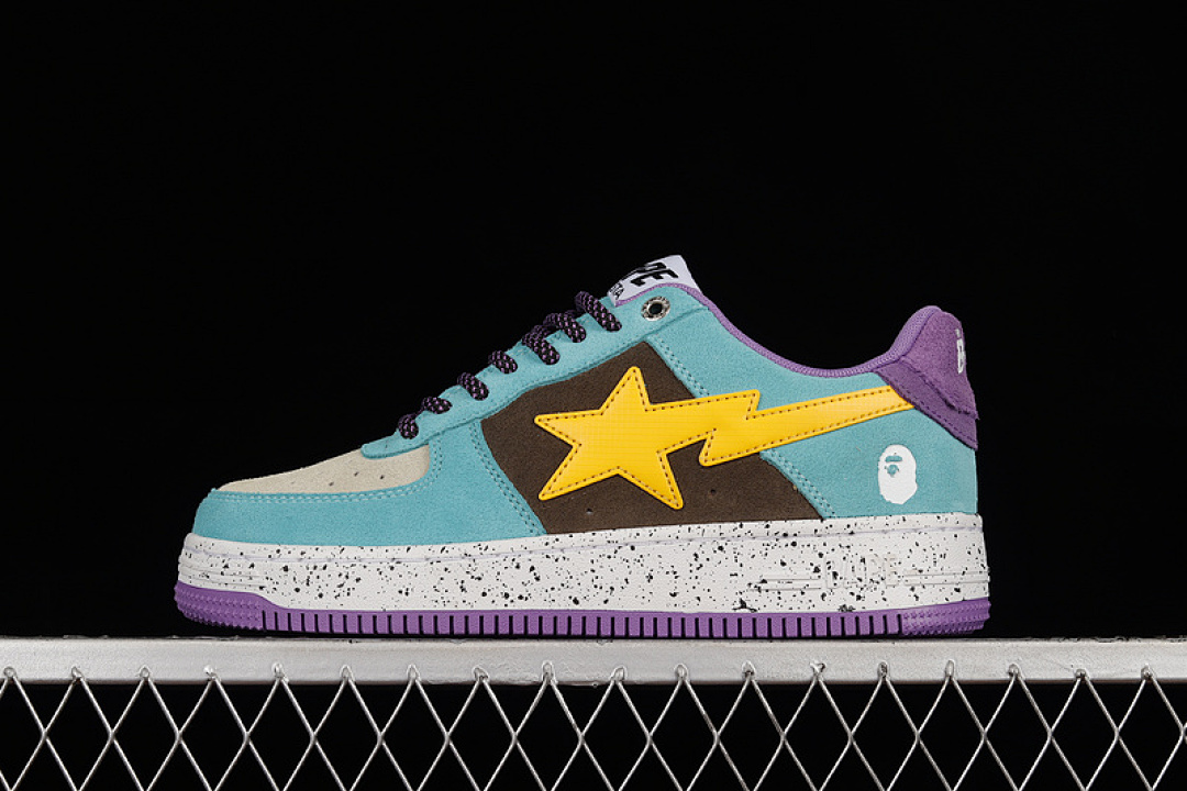 Bape HUMAN MADE Bape STA SK8 TO NIGO BLUE/MULTI-COLOR · 1H20191008, photo 1