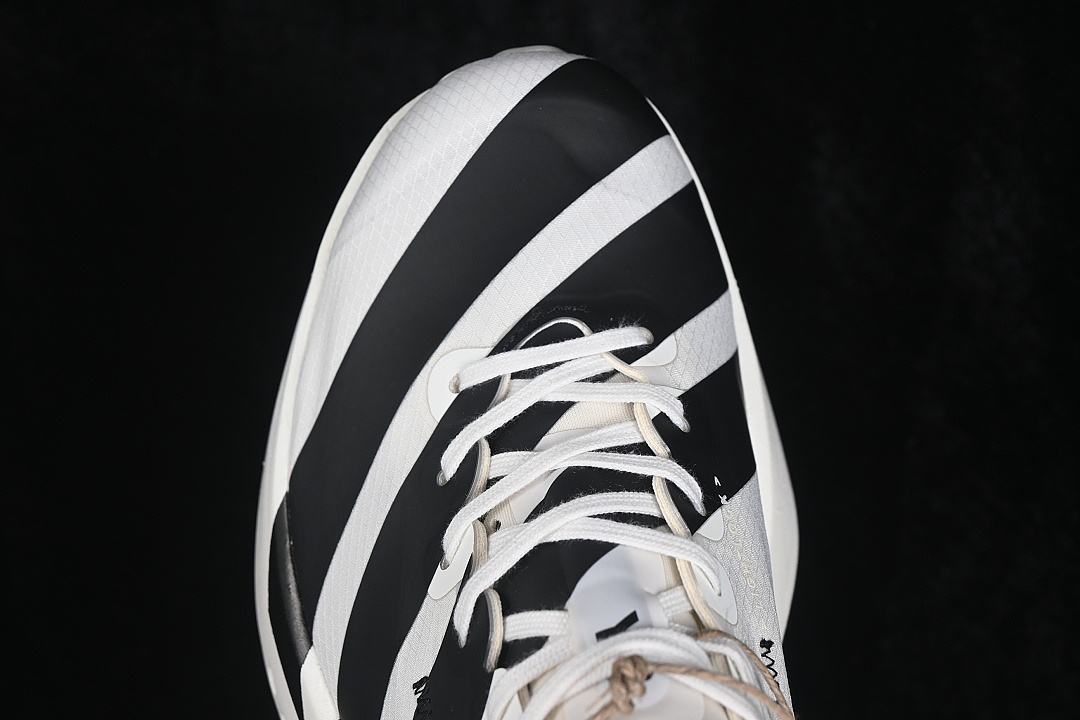 Adidas [KI6875]-[BREATHABLE LOW TOP RUNNING SHOES WHITE/BLACK]-[WOMAN:36-39]-[MAN:40-46] - Image 9