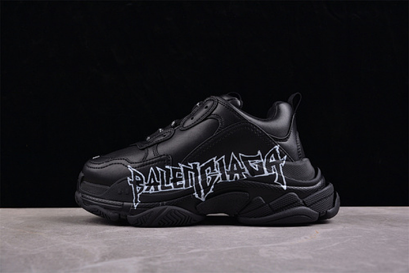 Balenciaga TRIPLE S SNEAKER BLACK/WHITE · W2W2FAY9017, photo 1