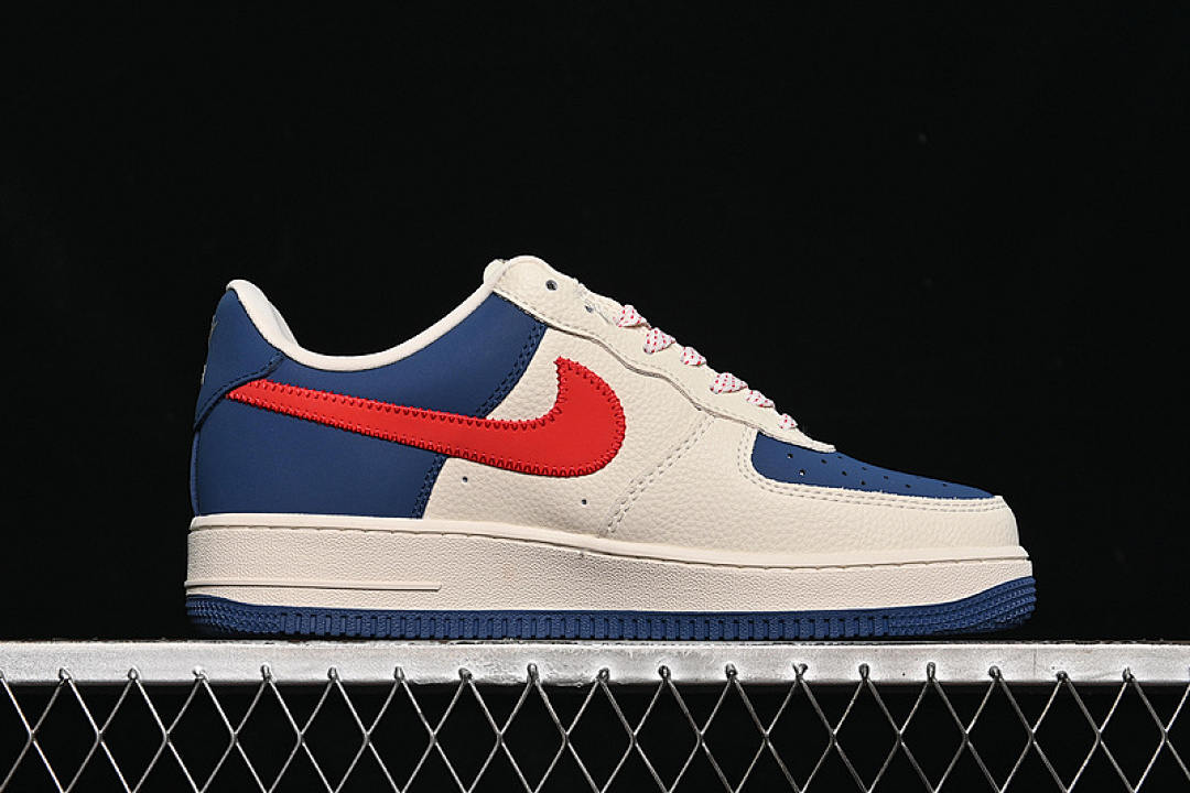 Nike [KJ1688-008]-[AIR FORCE 1 07 LOW WHITE/RED/BLUE]-[WOMAN:36-39]-[MAN:40-45] - Image 16