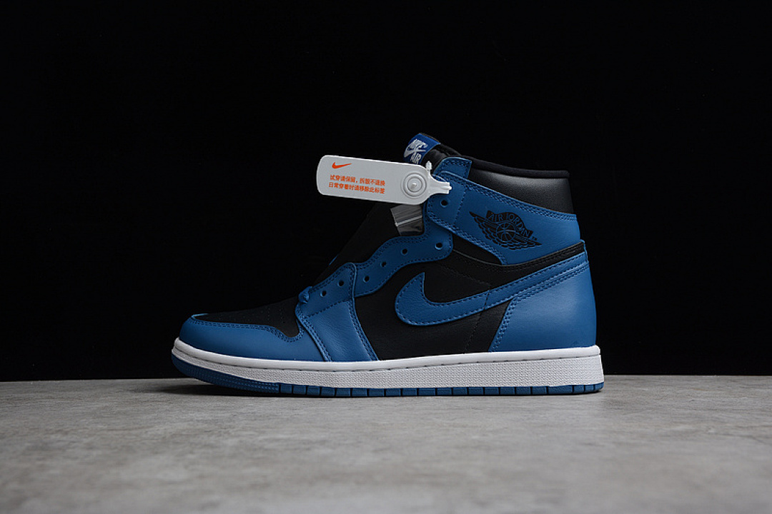 Jordan [555088-404]-[GZ AIR JORDAN 1 RETRO HIGH OG DARK MARINA BLUE/BLACK/WHITE]-[UNSIEX:36-47], photo 1