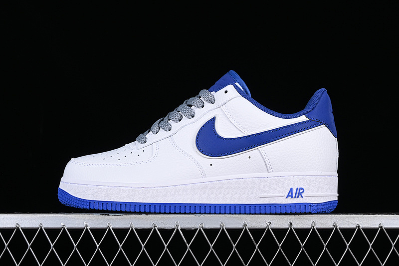 Nike Nike AIR FORCE 1 07 LOW WHITE/GREY/BLUE · LS0216-023, photo 1