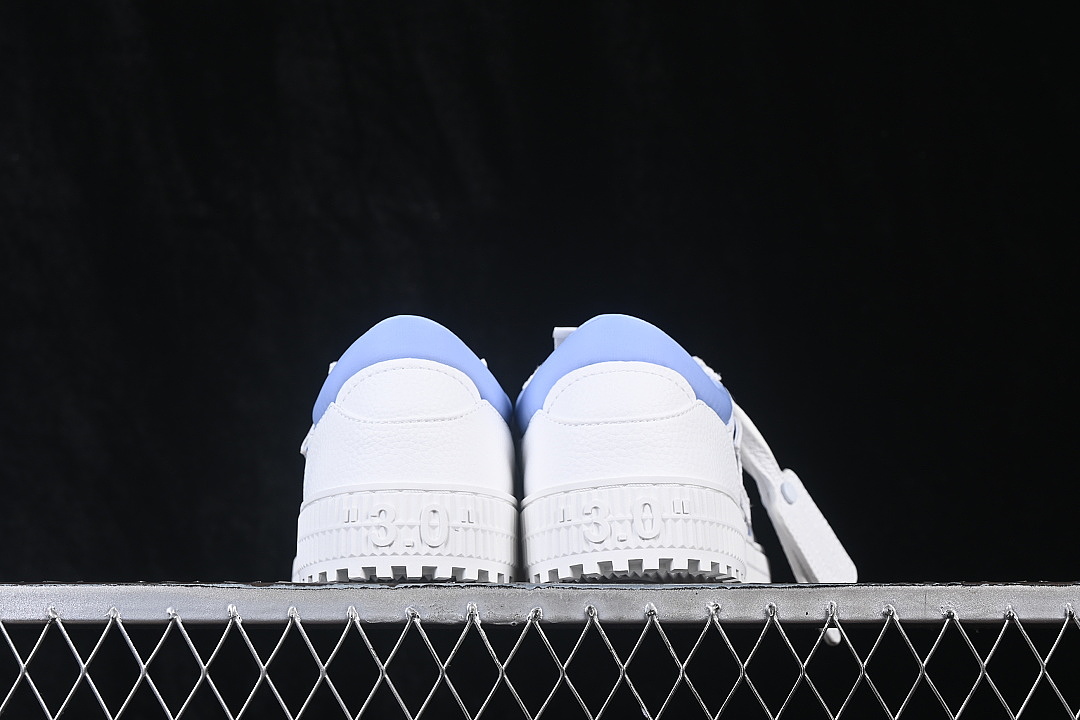 Off-White [OFF-WHITE 3.0 COURT CASUAL SNEAKERS LIGHT BLUE/BLUE]-[WOMAN:36-39]-[MAN:40-47] - Image 12