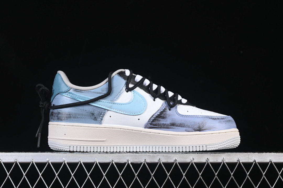 Nike [XL2312-101]-[AIR FORCE 1 07 LOW COLOR FISSION BLUE/WHITE]-[WOMAN:36-39]-[MAN:40-45] - Image 15