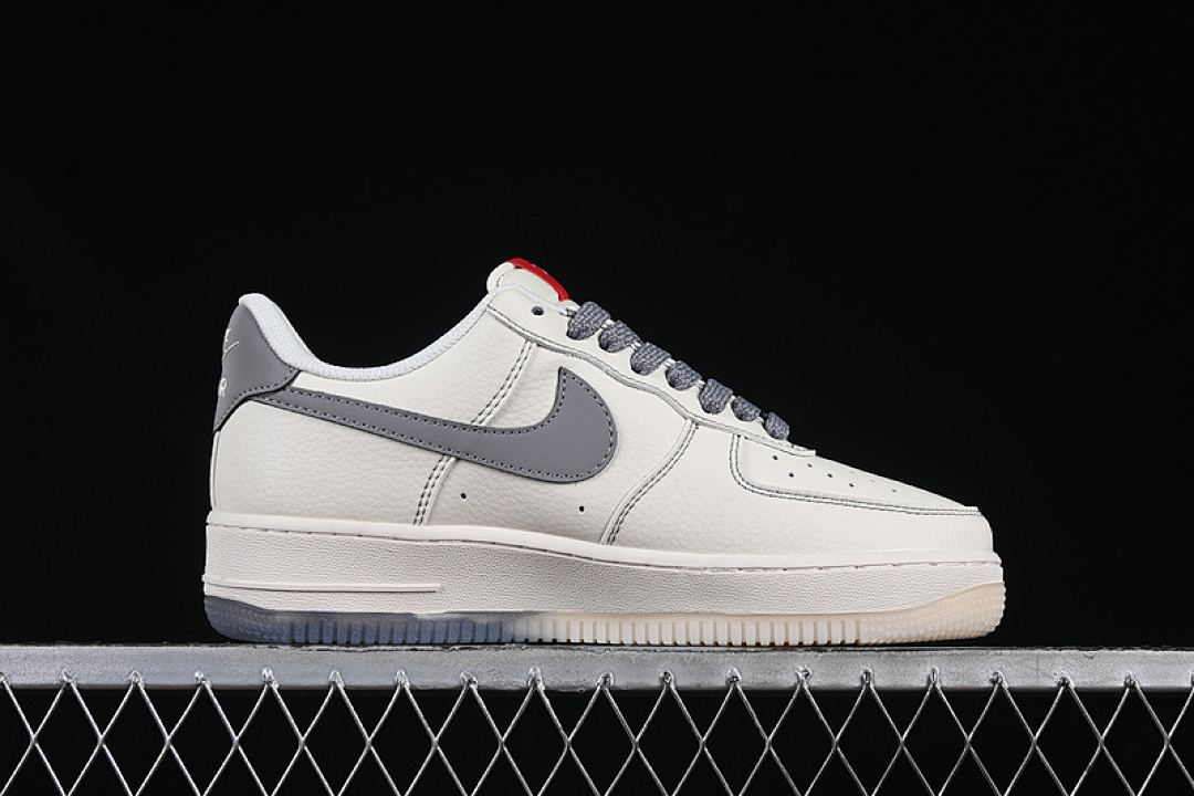 Nike [HH7518-037]-[AIR FORCE 1 07 LOW WHITE/GREY/RED]-[WOMAN:36-39]-[MAN:40-45] - Image 16