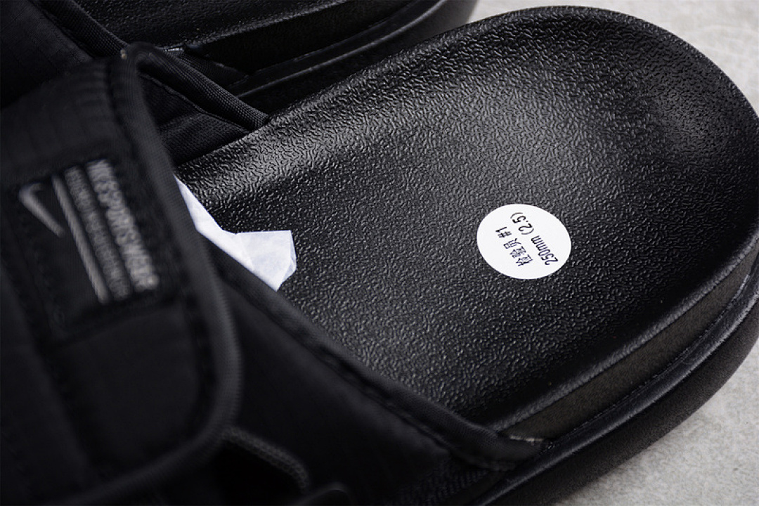 Nike [DC1457-101]-[ASUNA 2 SLIDES BLACK/BLACK/BLACK]-[WOMAN:36-39]-[MAN:40-45] - Image 4