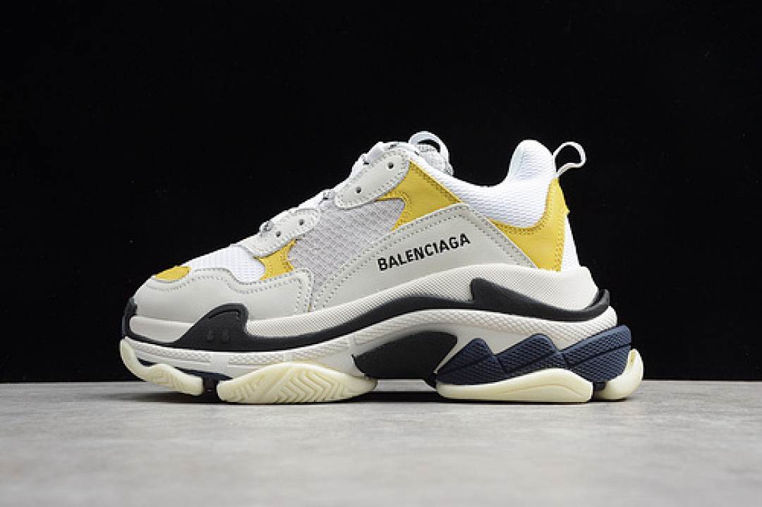 Unbranded [ECBA700336A]-[GZ TESS.S.GOMMA SNEAKER WHITE/YELLOW/BLACK]-[WOMAN:35-39]-[MAN:40-45], photo 1