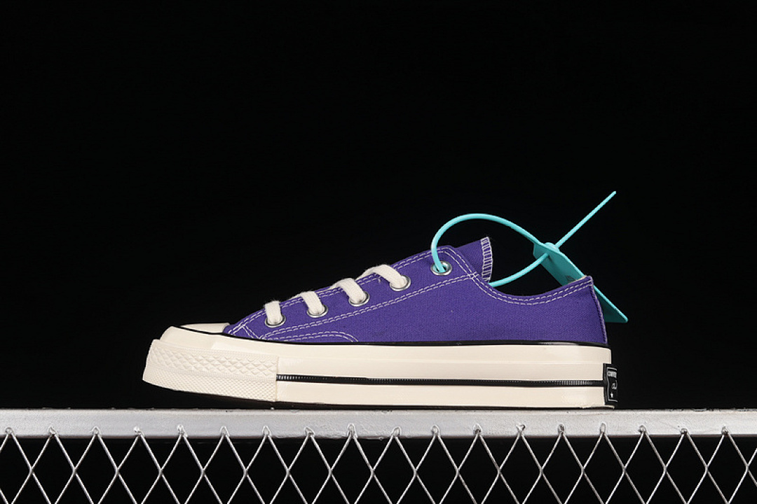 Converse Converse CHUCK TAYLOR ALL-STAR 70S LOW CANDY GRAPE/BLACK/EGRET · 170553C, photo 1